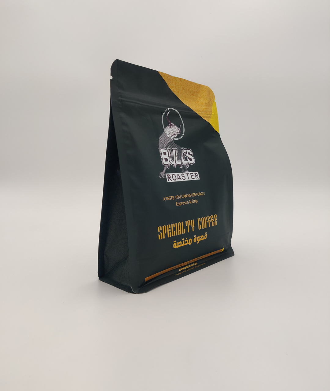 specialty coffee bag roasted
